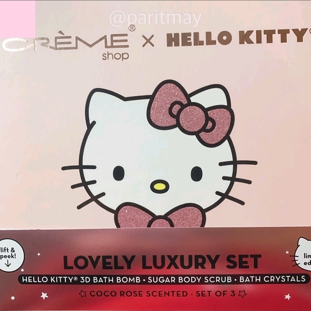 Hello Kitty Pink Lovely Luxury Set
